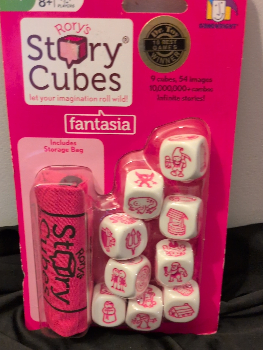 Fantasia - Kids Creative Storytelling Game (Pink/White)